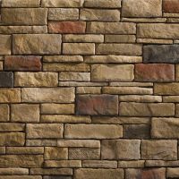 Heritage Catawba Drystack corners wall stone