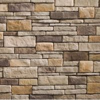 Heritage Seneca Drystack flats stacked stone fireplace