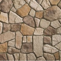Heritage Top Rock Fieldstone flats fake wall stone