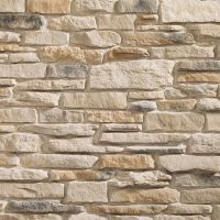 Heritage Brighton Ledgestone stacked stone veneer fireplace