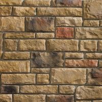 Heritage Allegheny Limestone stone fireplace walls